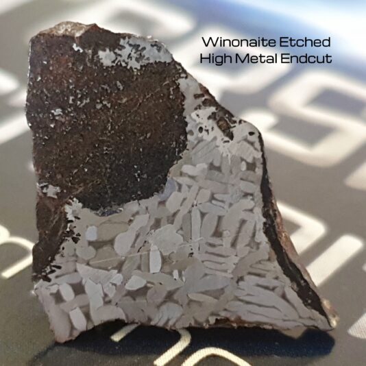 Winonaite High Metal Etched 6.17g Endcut b
